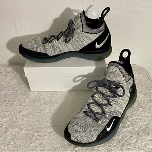 Nike Zoom KD 11 White Black Racer Blue Basketball Shoes Men’s Size 12.5